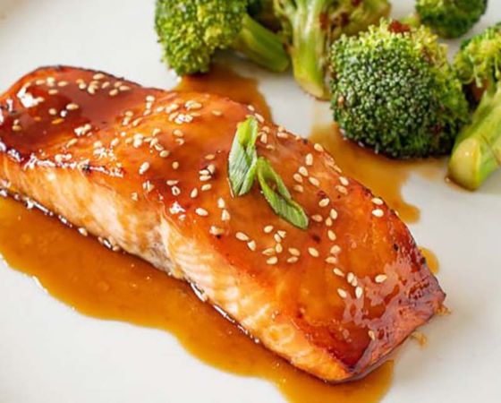 Image: Salmon Teriyaki